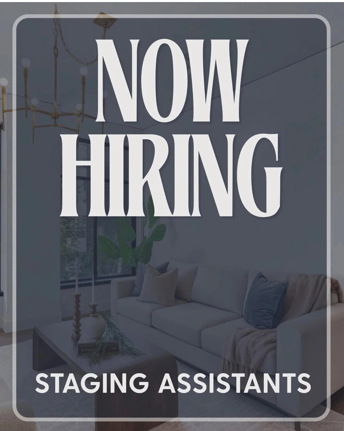 Melissa Waller Homes is hiring! 

🏠 Part-Time Listing Staging Assistant 

Seeking dependable part-time help assisting with staging and preparing homes for the real estate market, primarily in the Sammamish area with occasional listings in the surrou