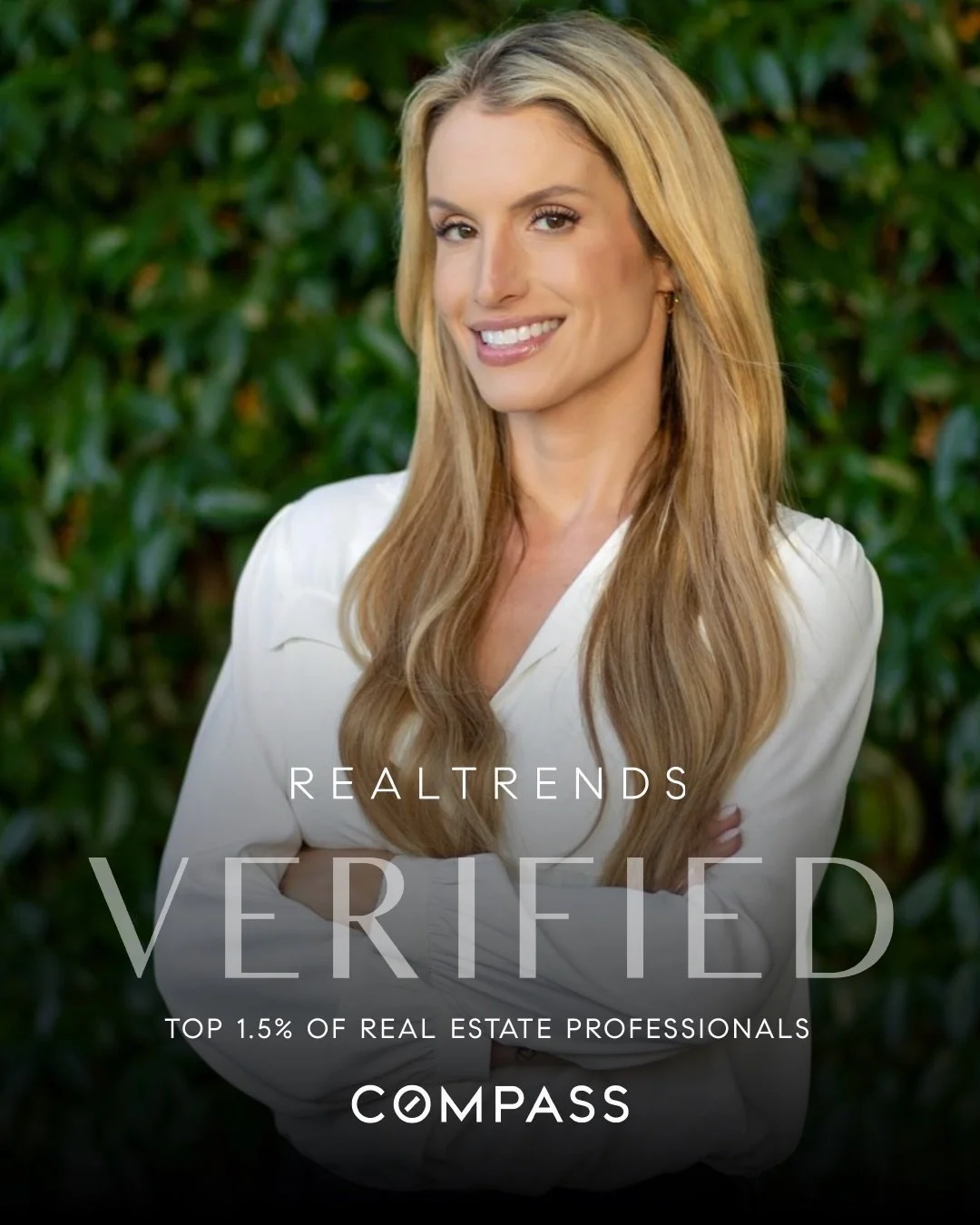 Top 1.5% out of 1.6 million agents nationwide. ⭐️

I&rsquo;m incredibly honored to be named to the 2025 RealTrends Verified list.

Awards like this may have my name on them, but they are built on something much bigger&mdash;your trust, your referrals