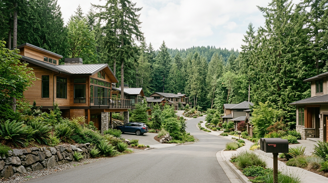 Talus neighborhood, Issaquah, Washington