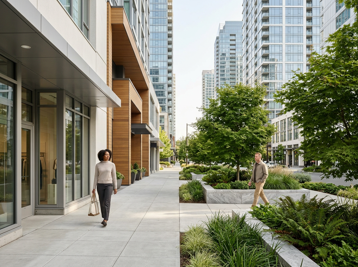 Downtown Bellevue, Washington skyline
