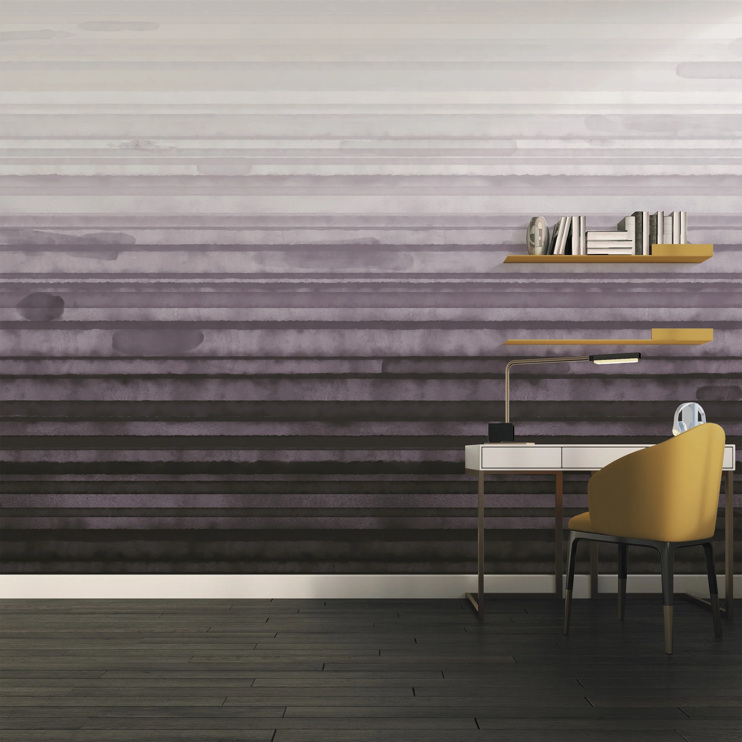 IC1-03-02 Stripefest Gradient - Currant Amethyst