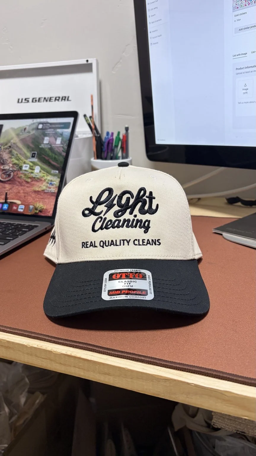 Light Cleaning Snapback Hat
