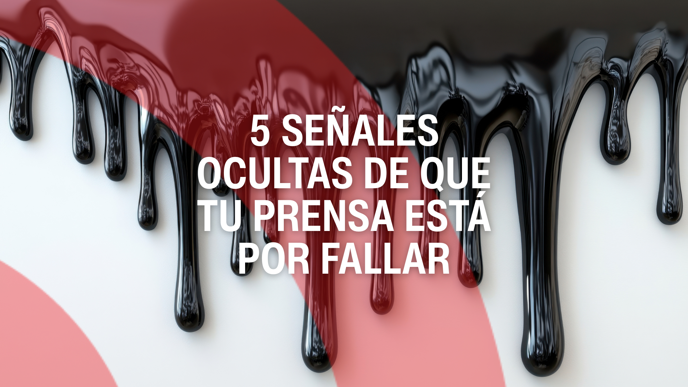 5 señales ocultas de que tu prensa está por fallar