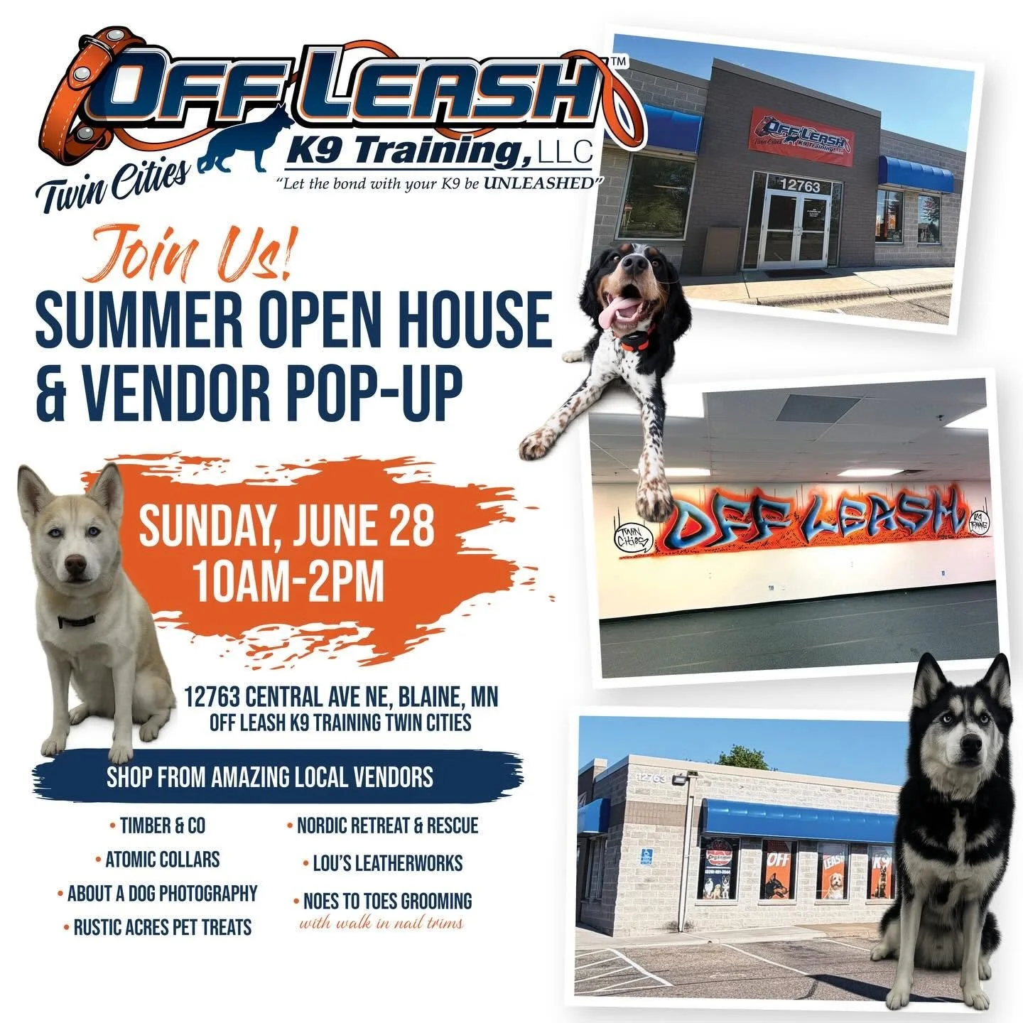 Summer Open House & Vendor Pop-Up