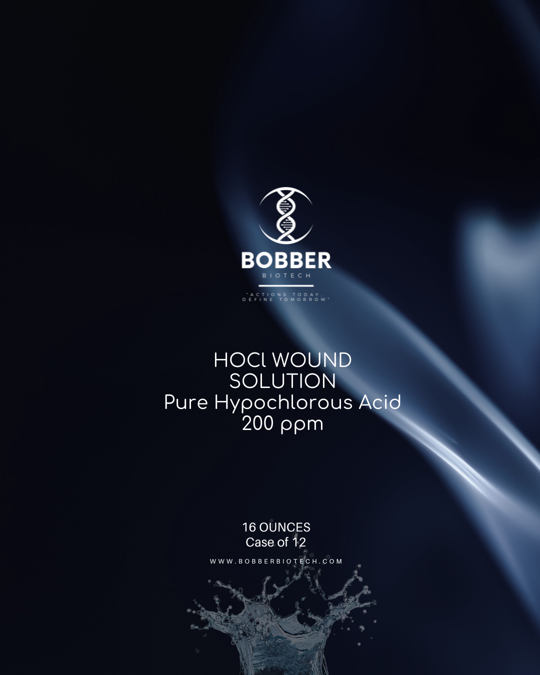 HOCl WOUND SOLUTION Pure Hypochlorous Acid 200 ppm