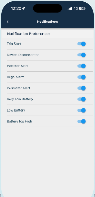 Notification Settings