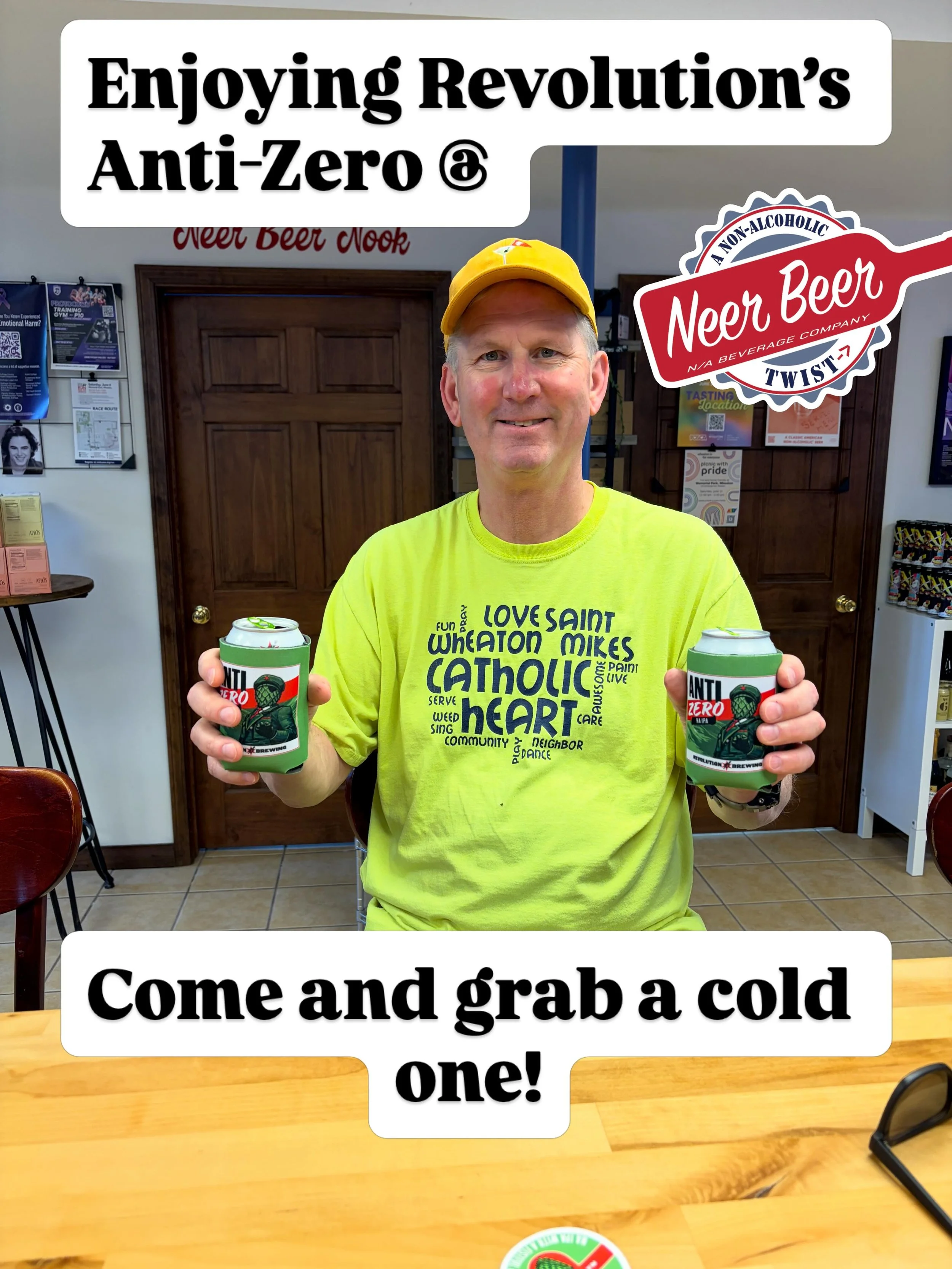 Free tasting happening until 3 pm today, stop on by! Still plenty of swag to give away!