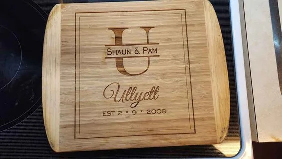 custom wood engraving