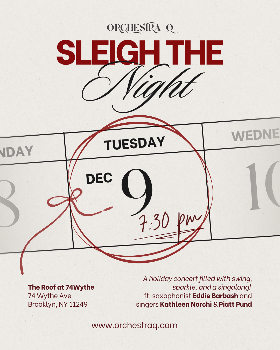 Sleigh the Night: Orchestra Q