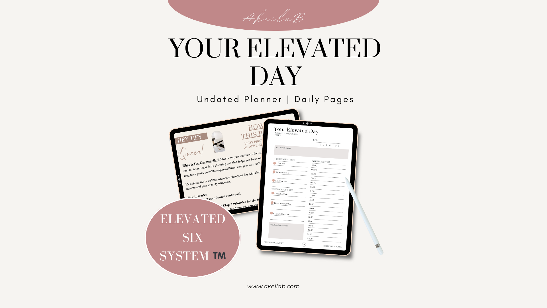 Your Elevated Day Planner