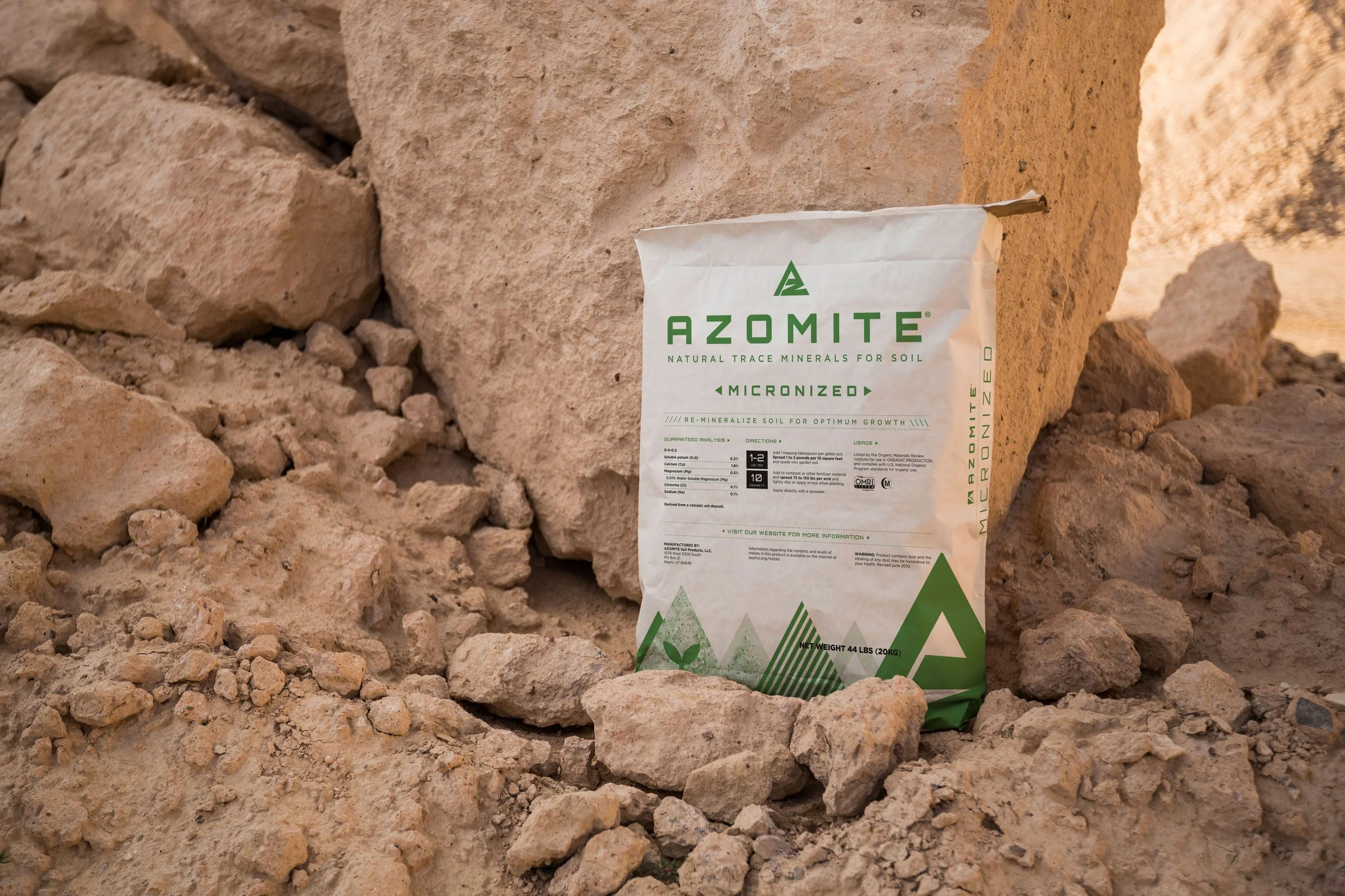 Azomite Branding