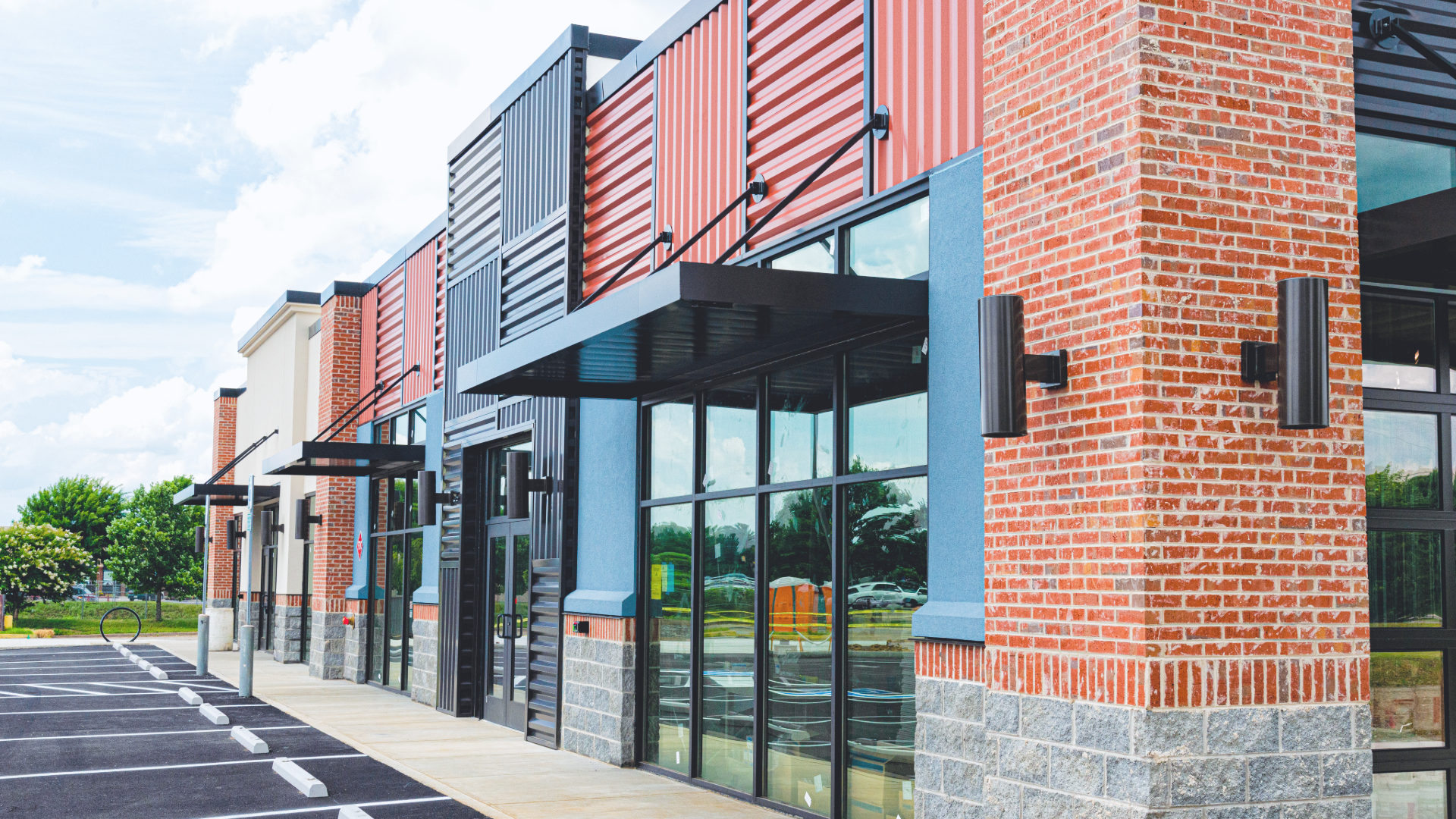Exterior of Commercial building