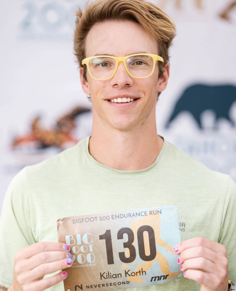 These are the (stoked) faces of your 2025 Triple Crown of 200s finishers!⁠
⁠
Kilian Korth (@runtoughmindset), our first place male finisher, set a new course record by ~7.5 hours. Manuela Vilaseca (@manuvilaseca), our first place female, beat the cou