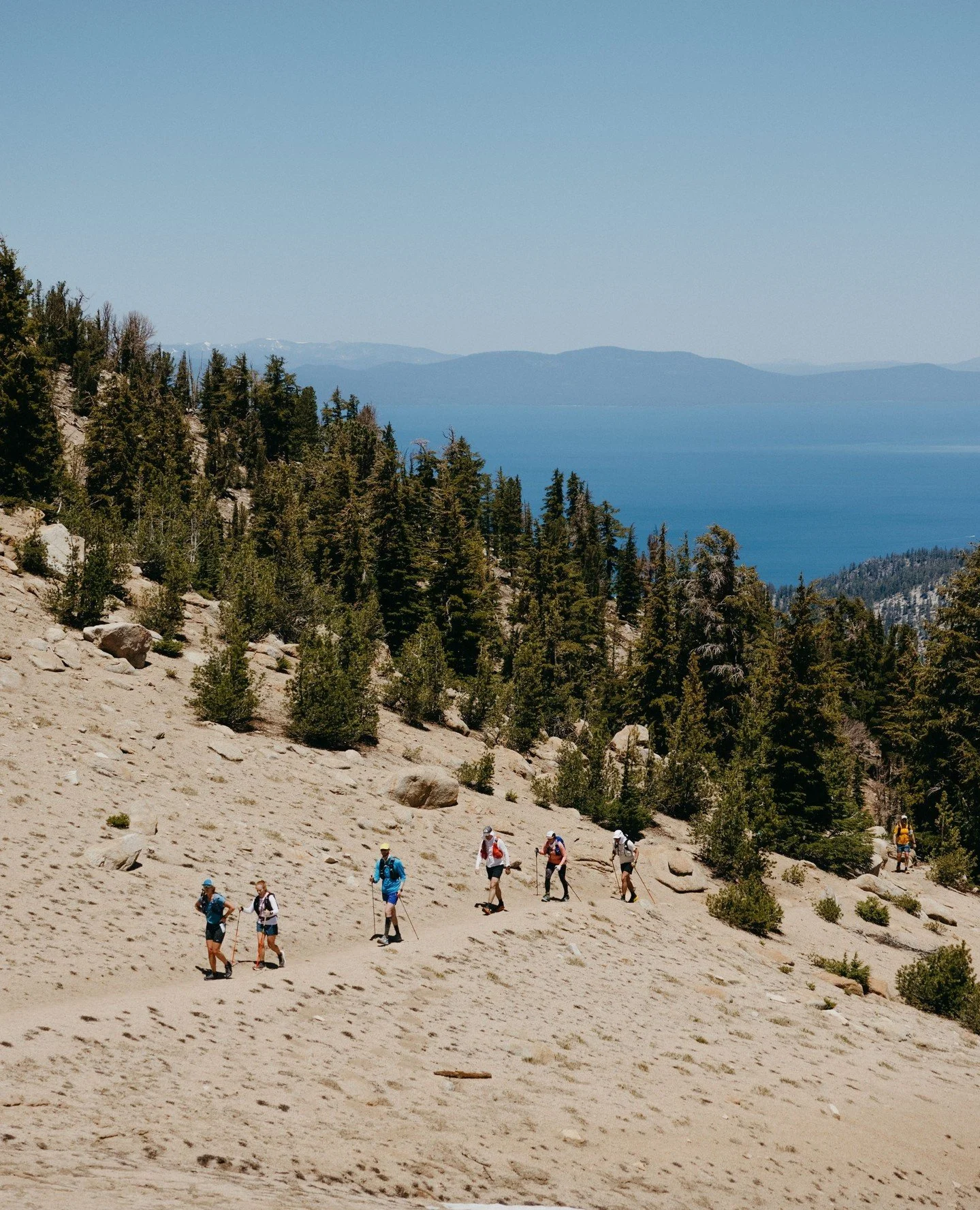 Some races take you through scenery. The Tahoe 100K takes you through it, over it, and to the very top of it. 🏔️⁠
⁠
📅 June 14-15, 2026⁠
📍 Tahoe, CA⁠
⁠
11,500 feet of climbing, nearly 62 miles of some of the most jaw-dropping singletrack on the Wes