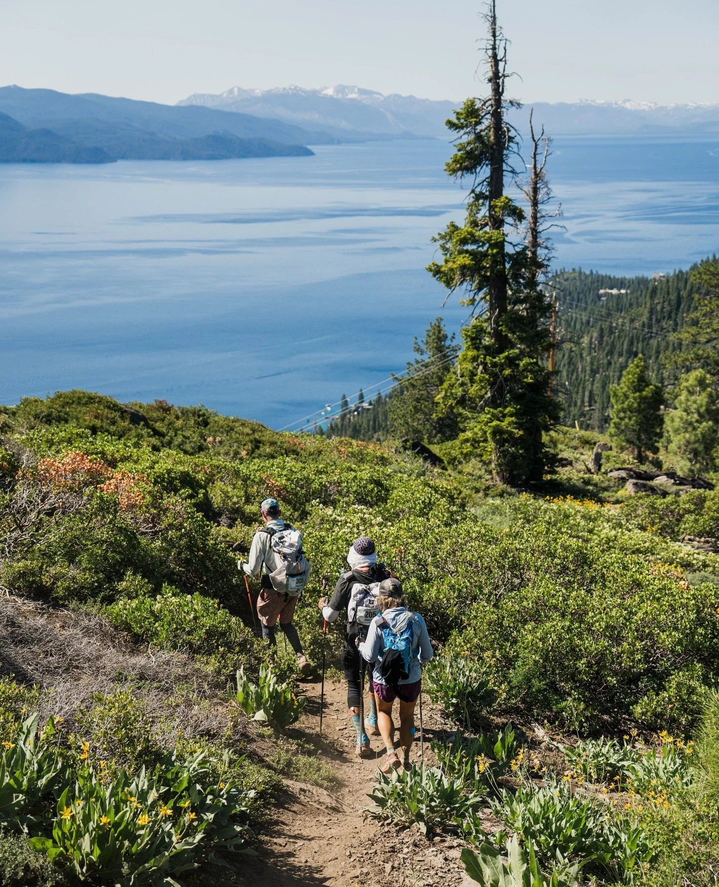 🤩 Two very exciting things:⁠
⁠
1. 2027 Tahoe 200 registration opens on MONDAY at 8AM PT, so get ready! 🥳⁠
⁠
We'll post the link to the UltraSignup page soon, so keep an eye on our social pages. If you want to sign up for a payment plan, please do s
