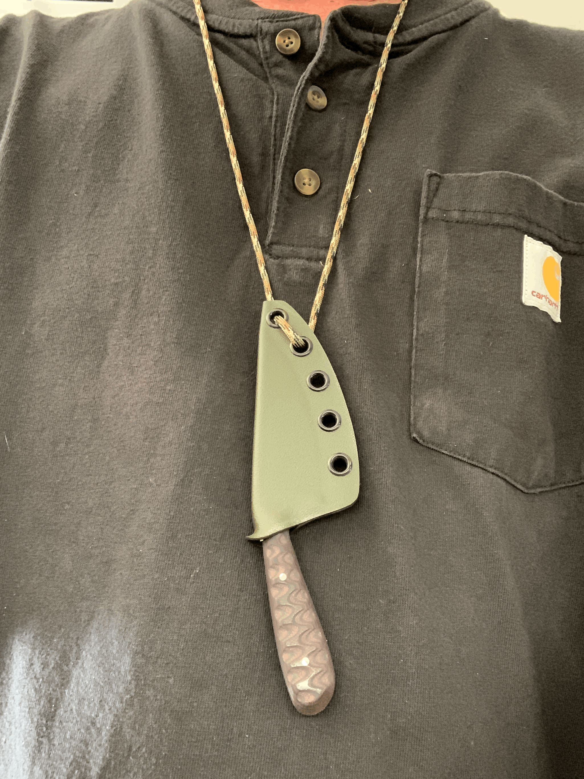 Comal Neck Knife #2