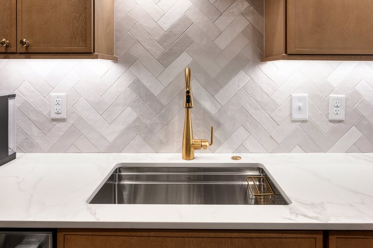 Stylish interior details and natural textures