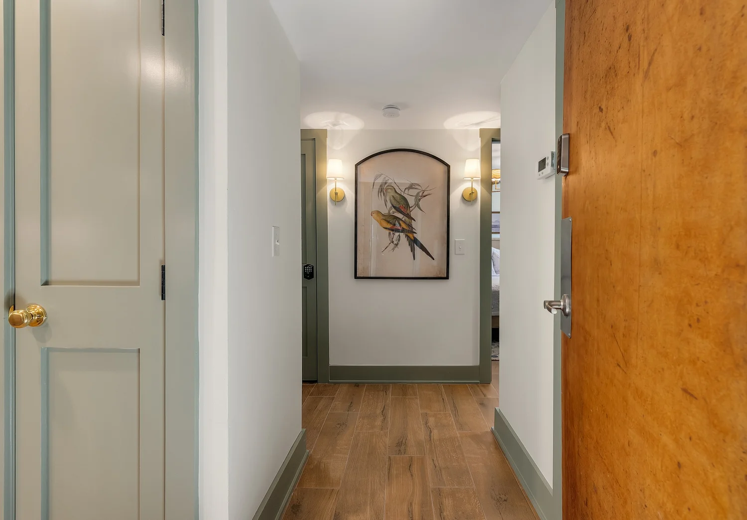 Bright and airy living area with modern coastal decor