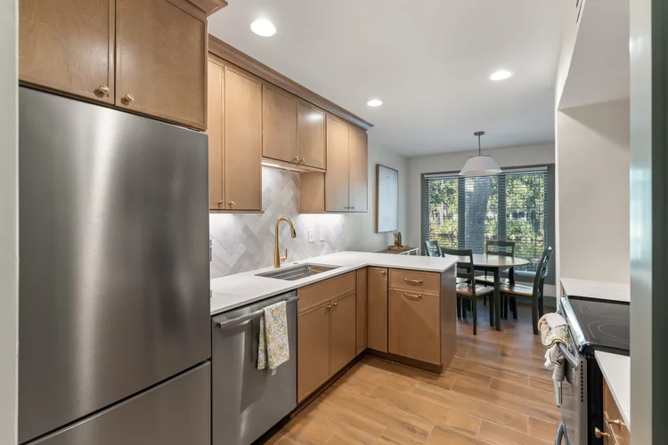 Living room seating and natural light
