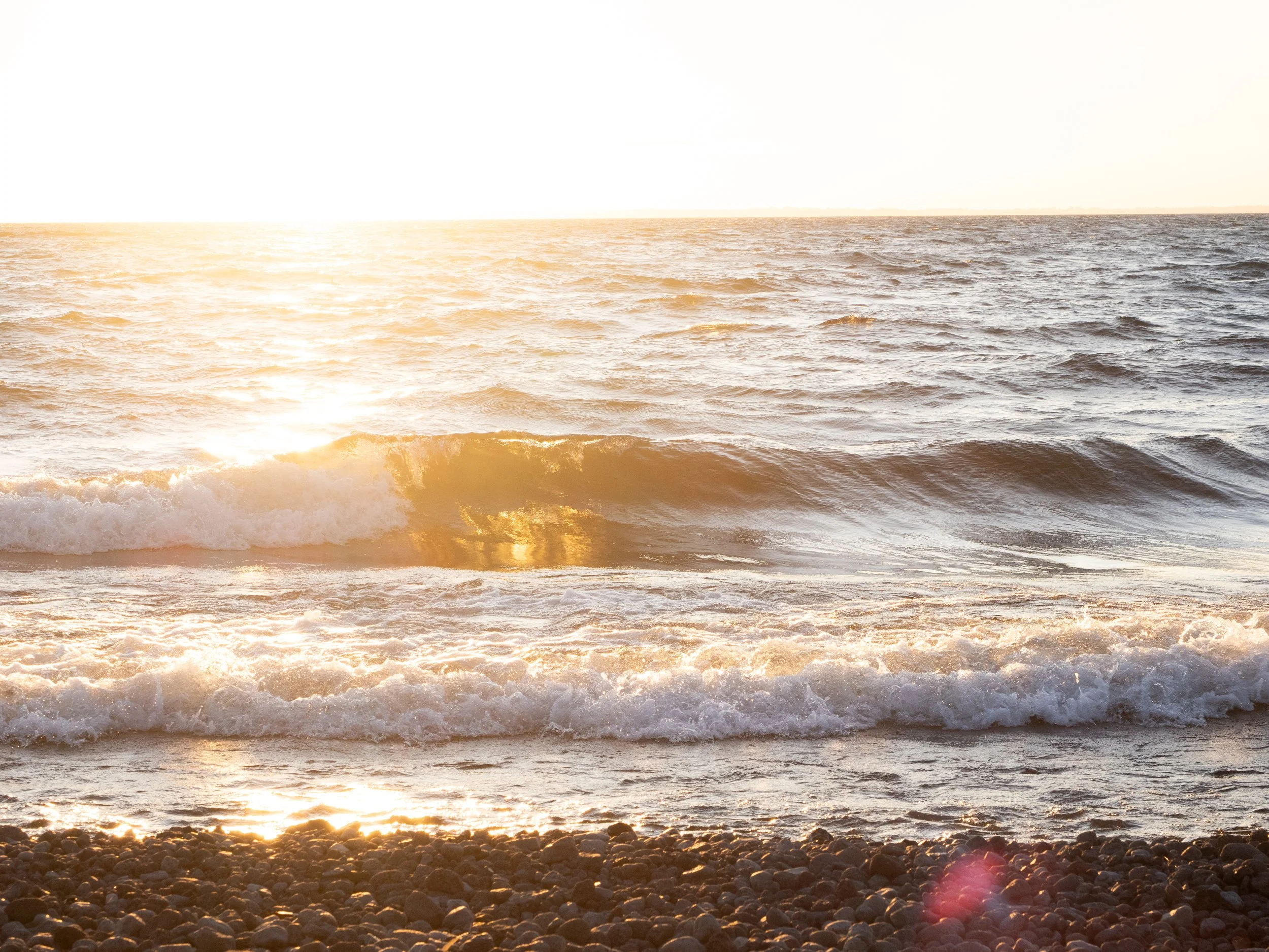 Sunset on Lago Llanquihue.