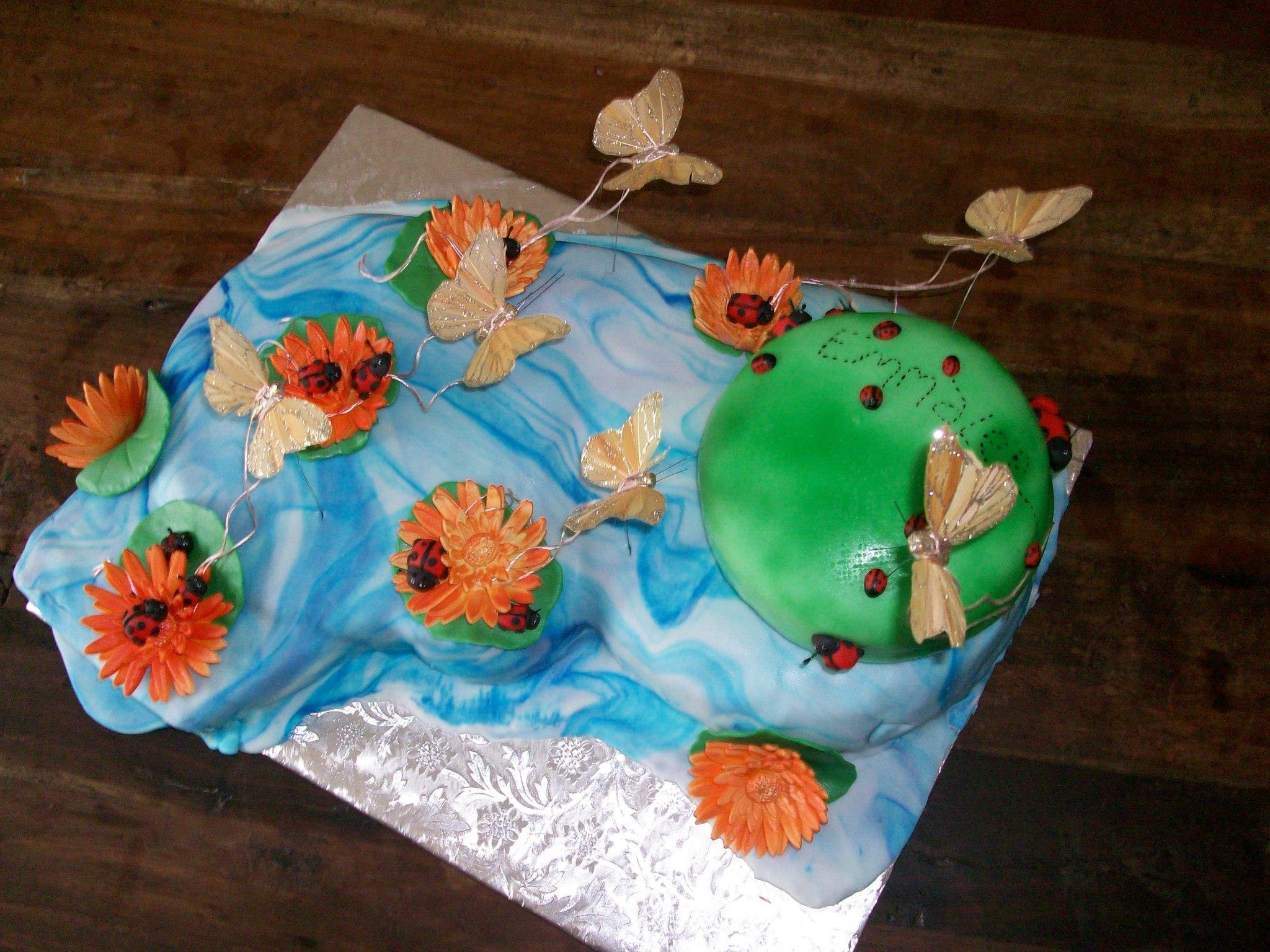 Interactive 1st Birthday Cake (all edible)