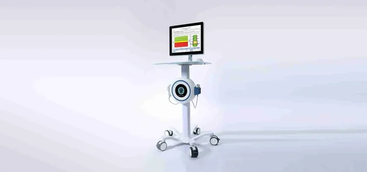 Echolight REMS machine in clinic setting