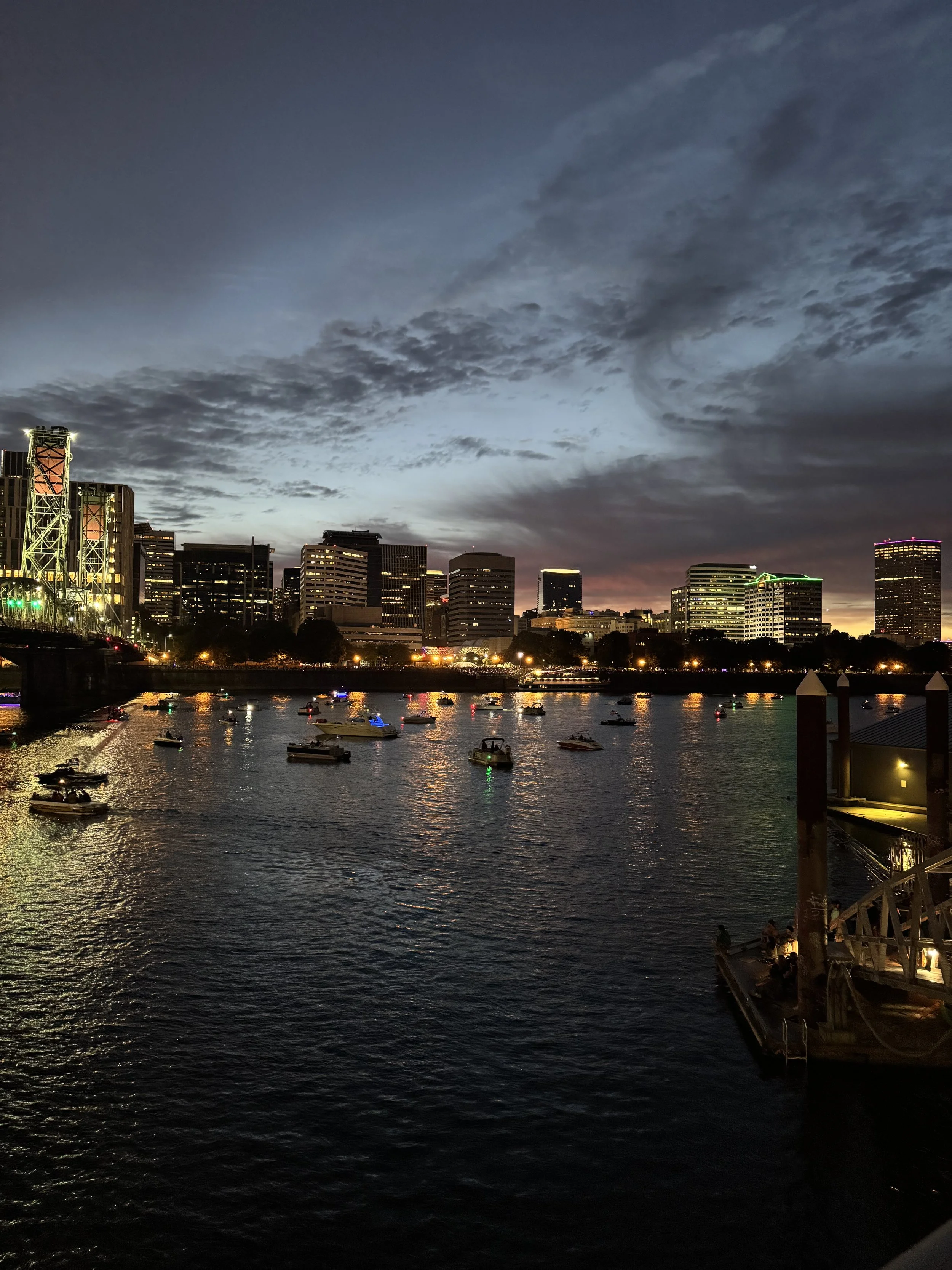 Willamette River, East, Portland, Or