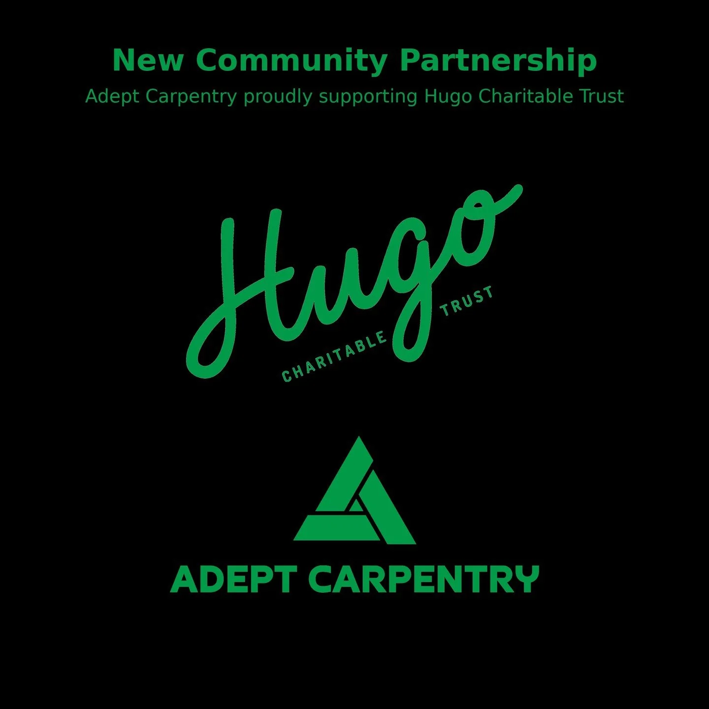 We&rsquo;re proud to announce our partnership with the Hugo Charitable Trust here in Queenstown.

Adept Carpentry is honoured to support the Trust by serving as the maintenance team for their accessible home near Lake Hayes. This home provides short 