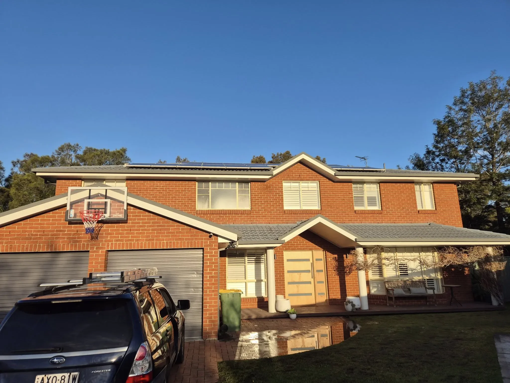 Central coast residential home exterior clean
