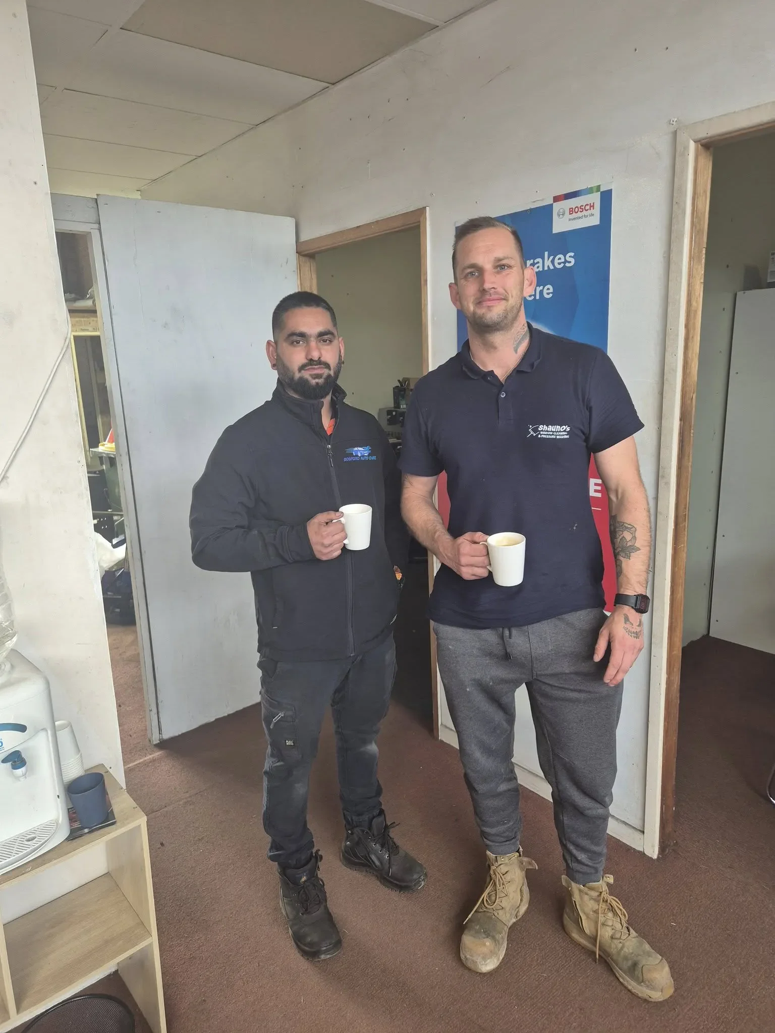 Shaunos and happy clients