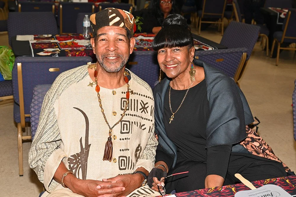 (Left to right) COSAS Board of Directors member Amar Casey and his wife Maria at COSAS' 31st Anniversary Dinner.