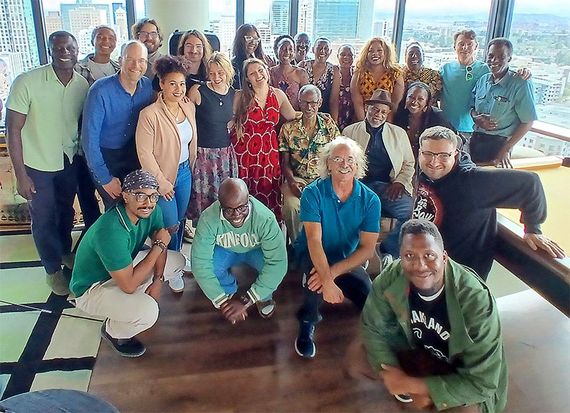 Group of 26 COSAS volunteers and members at COSAS Afternoon of Appreciation