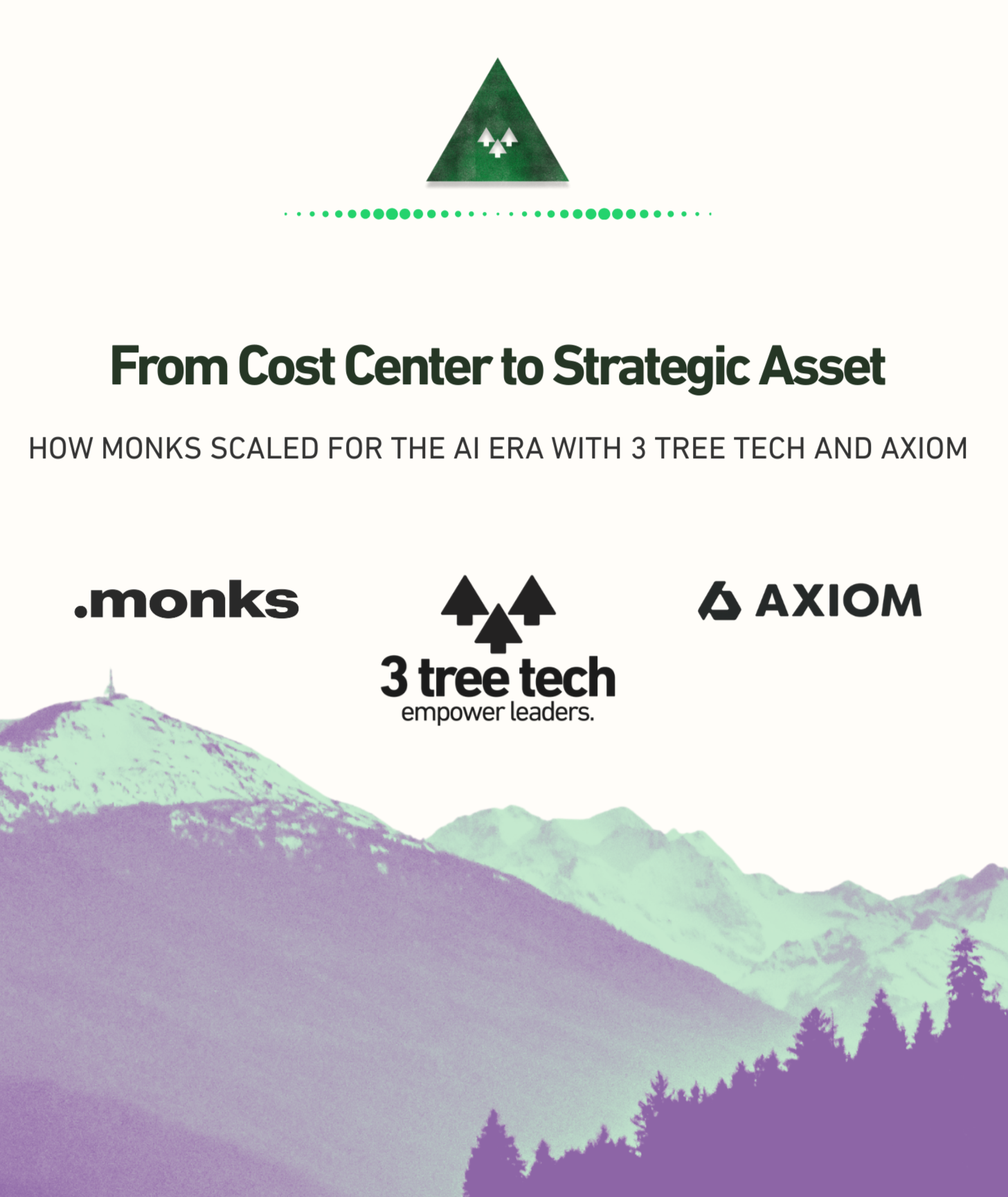 From Cost Center to Strategic Asset