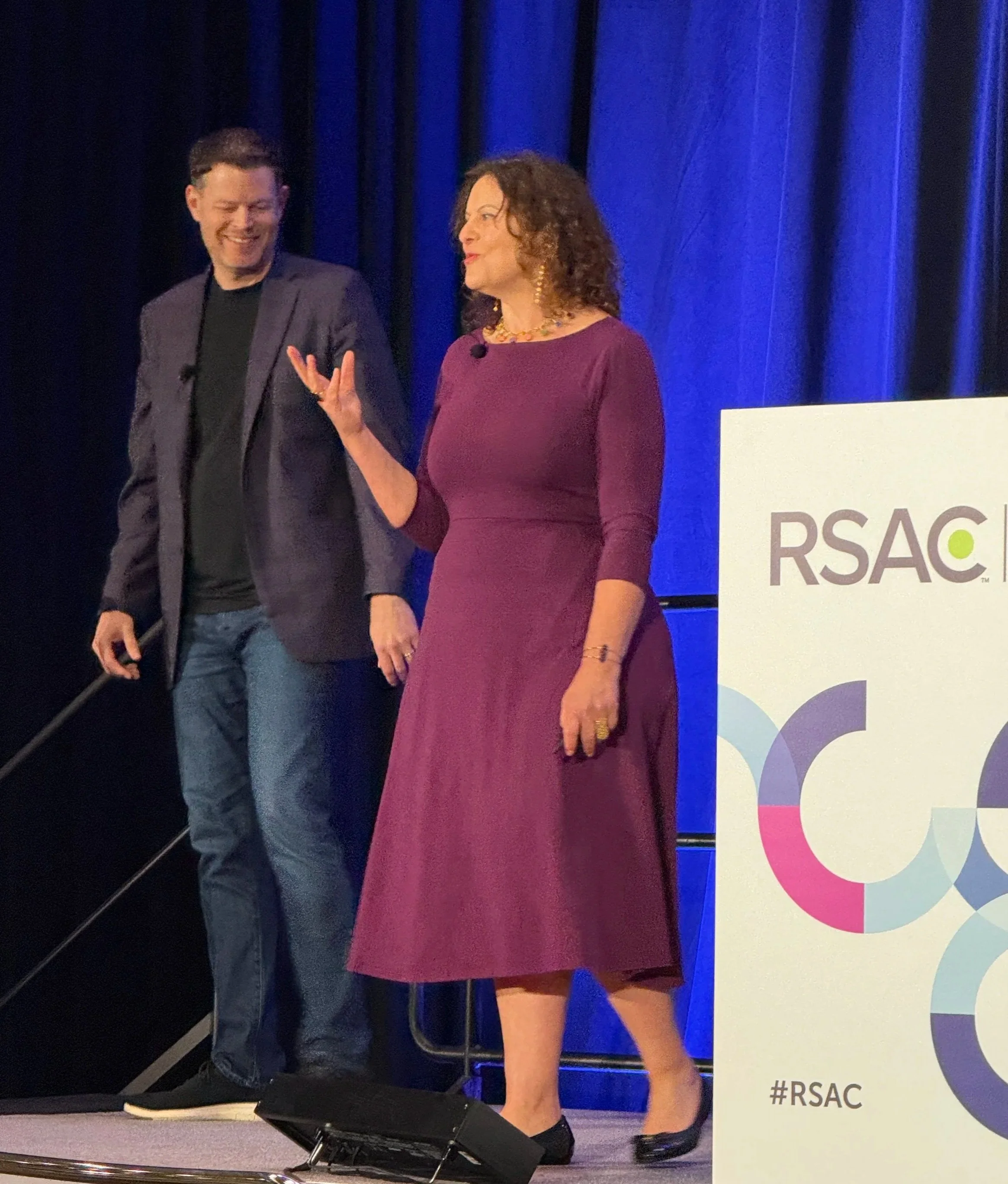 Carraig and Deidre Diamond at the RSAC 2026