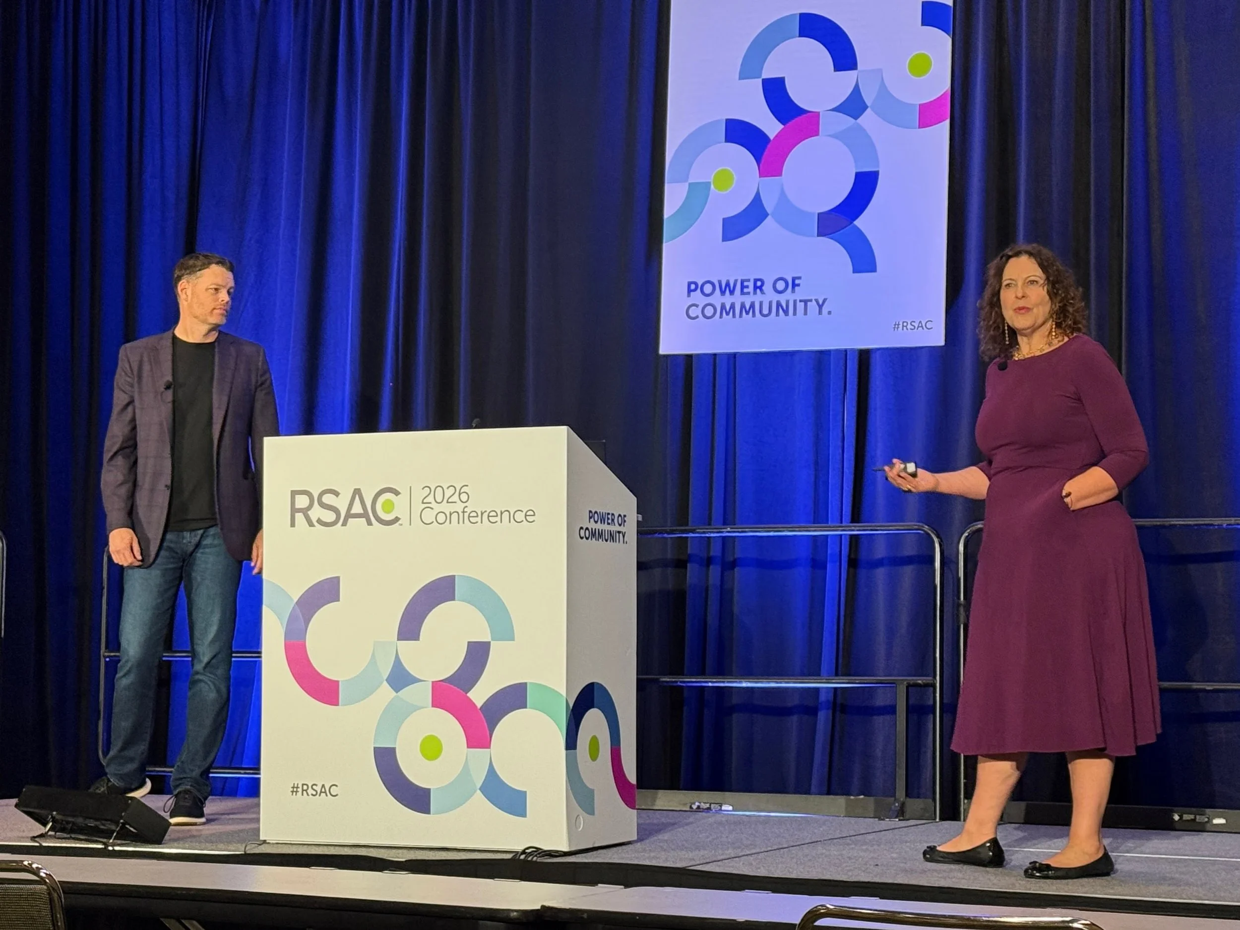 Carraig and Deidre at RSAC 2026