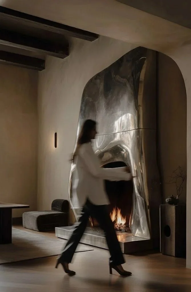 Feng Shui benefactors and helpful people energy — soft gray and metal design symbolizing support, guidance, and synchronicity by Feng Shui by J.