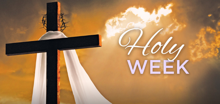 2026 Holy Week Schedule