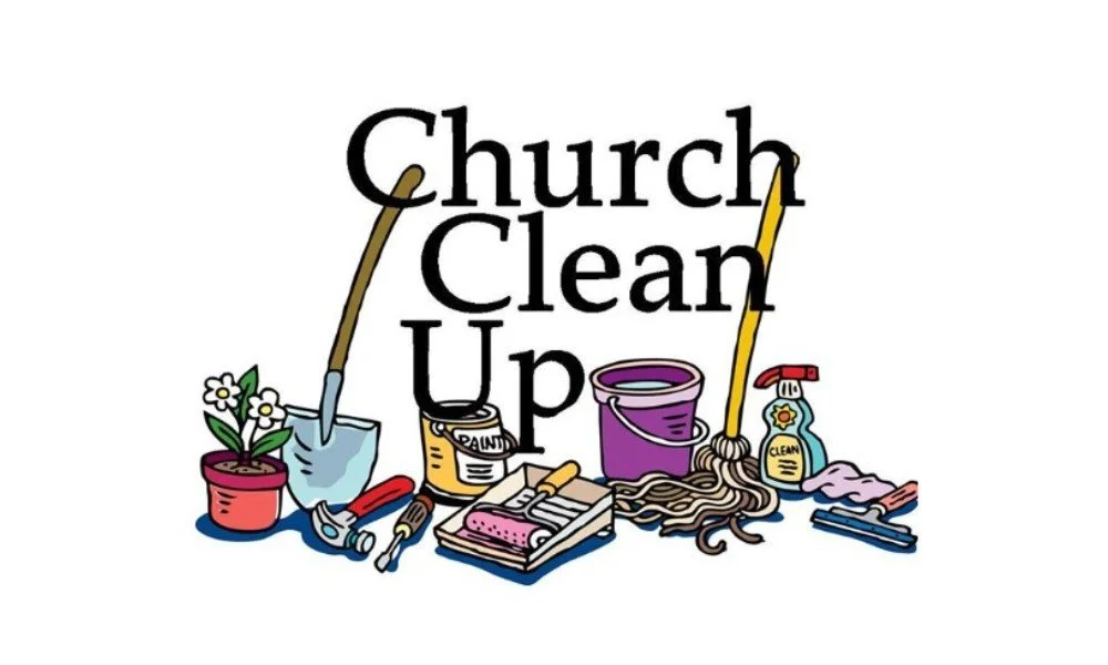 Church Spring Cleanup Day