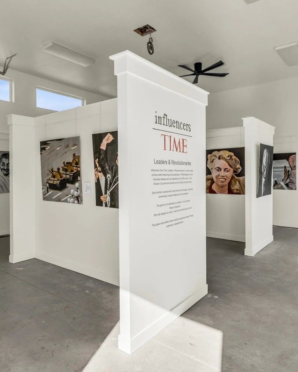 We couldn&rsquo;t just quietly take Show #1 down 😉

As we&rsquo;ve been deep in prep for Artists + Entertainers, it hit us &mdash; Leaders + Revolutionaries deserved more than just a memory.
It was the start of this five-part project inspired by TIM