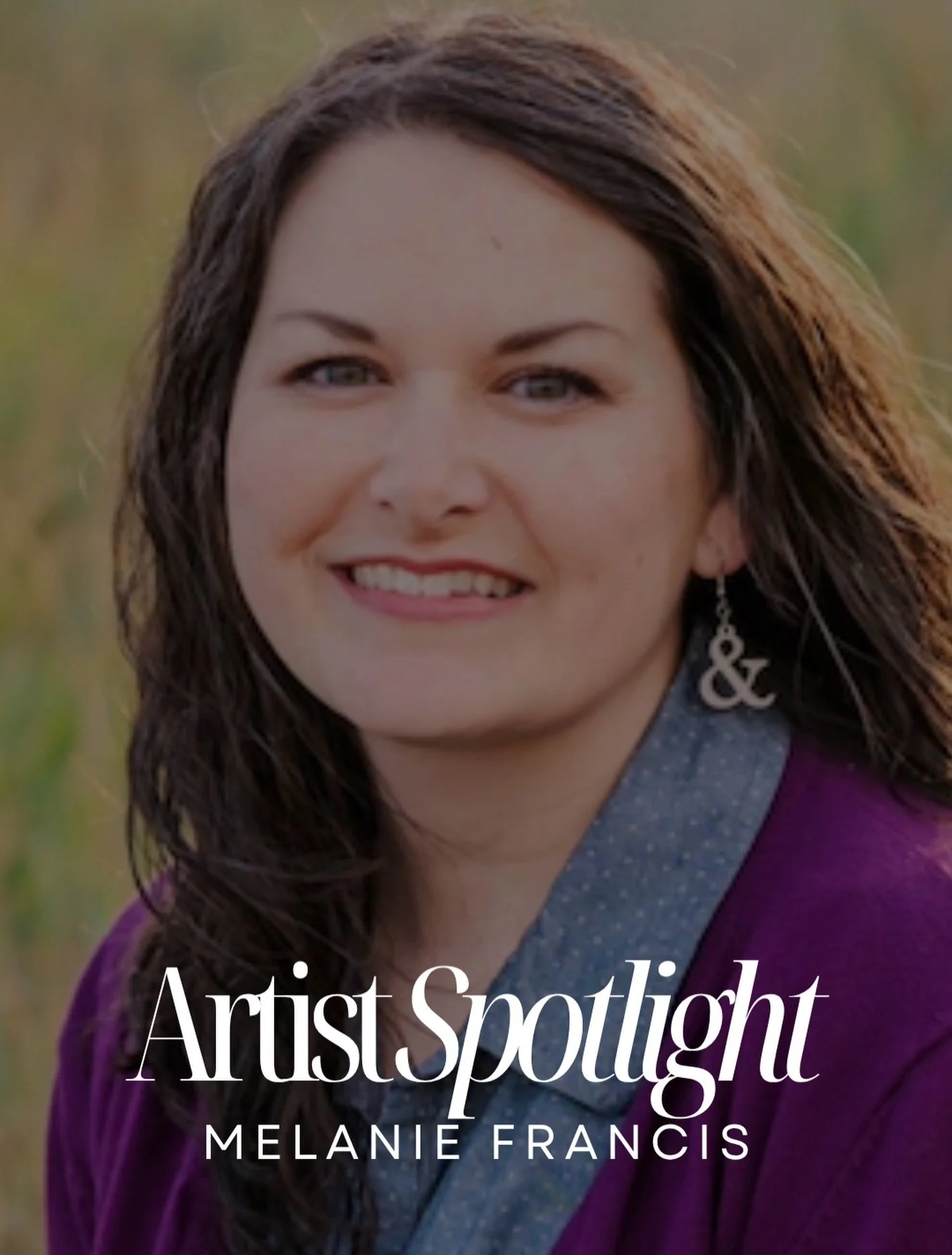 Some artists tell stories with paint.
Melanie tells them with paint AND words.

She works mostly in watercolor and mixed media, but writing has always been part of how she makes sense of the world. For this show, she&rsquo;s creating a portrait of Ja