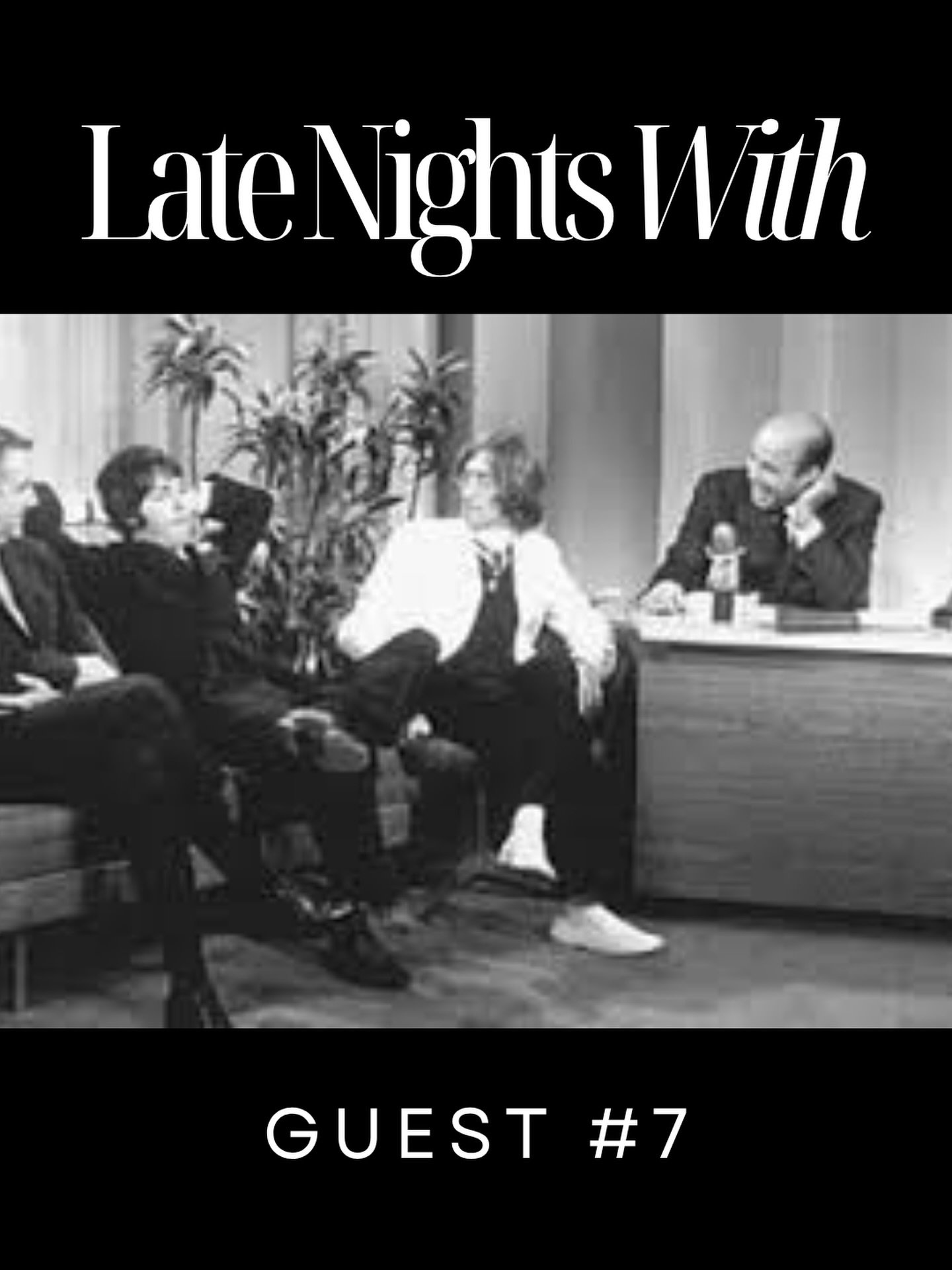 Our final Late Nights With guest just walked in&hellip; and he brought three friends 🎙

In 1964 they landed at JFK Airport and 4,000 people were waiting on the tarmac. Three days later 73 million Americans watched them on The Ed Sullivan Show.

That