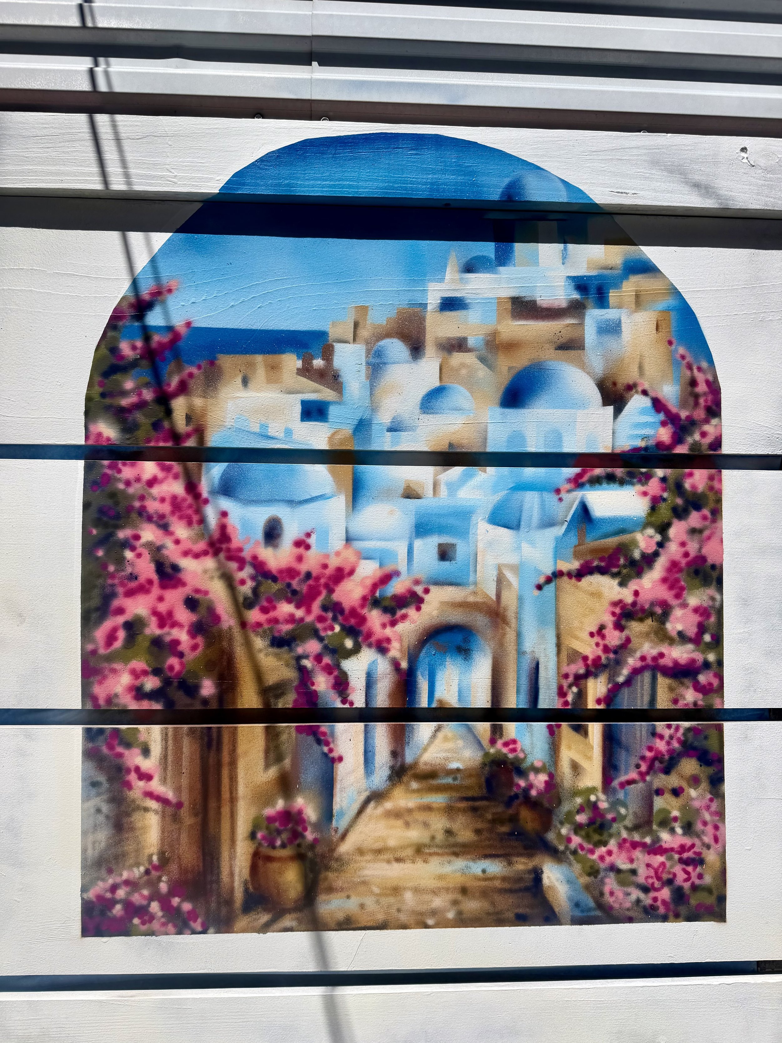 The Mediterranean Guys  - Morgantown, WV. | 2.5 ft x 4 ft | Spray Paint | 2026