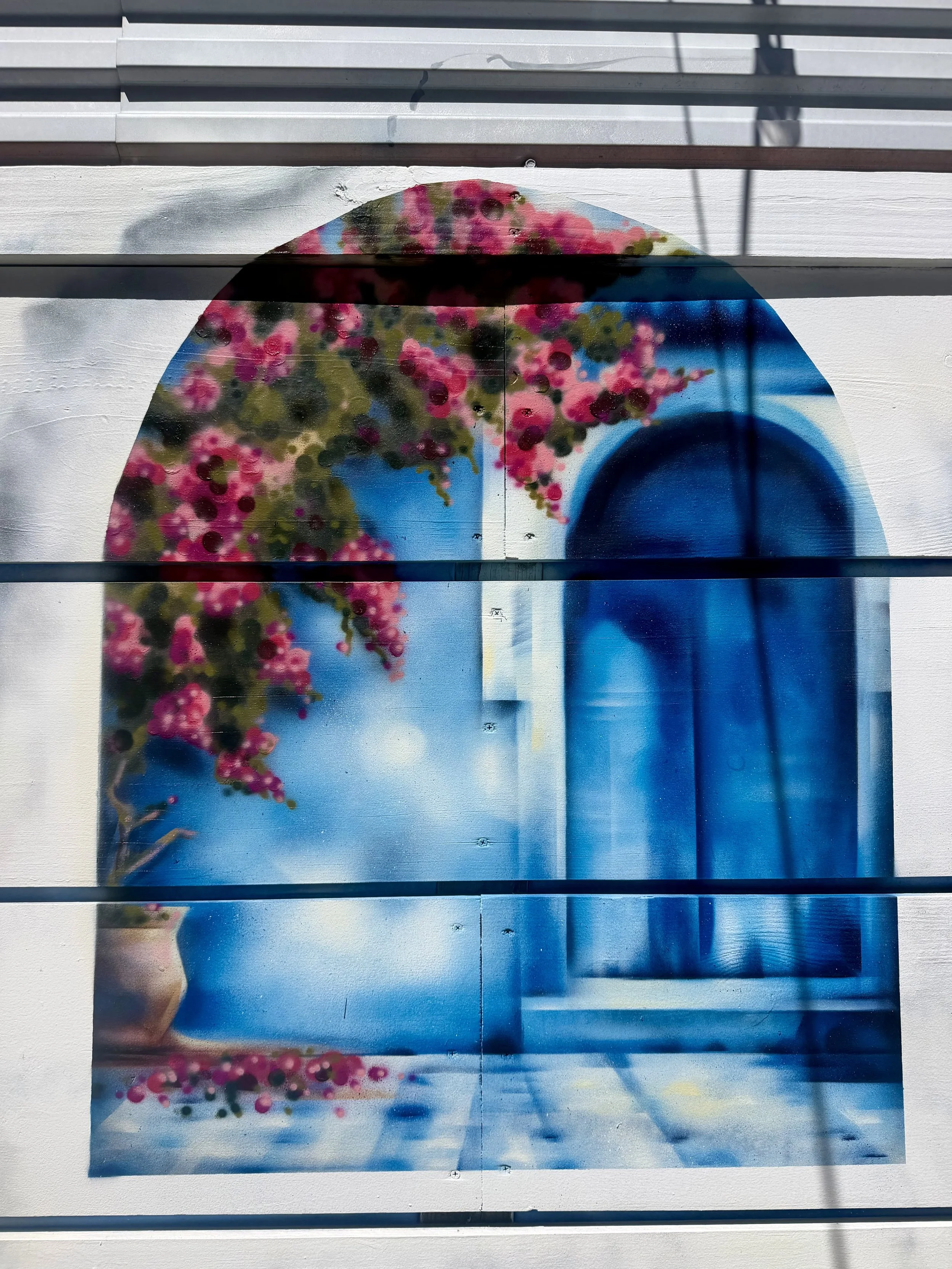 The Mediterranean Guys  - Morgantown, WV. | 2.5 ft x 4 ft | Spray Paint | 2026