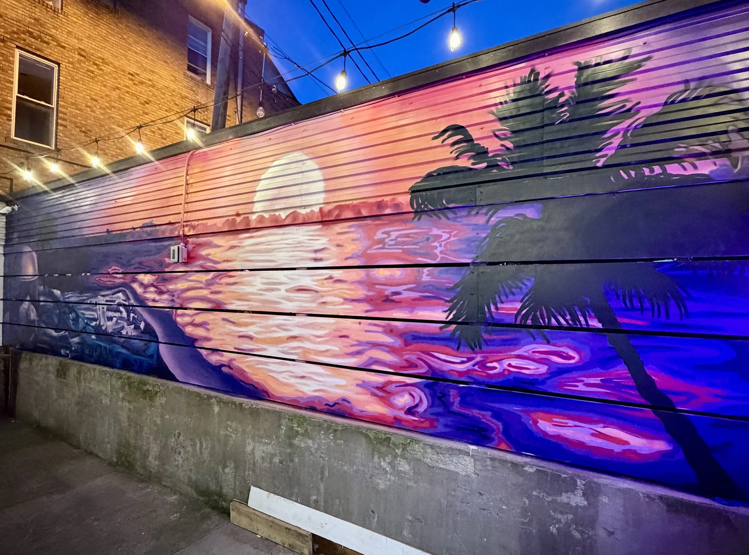 The Mediterranean Guys  - Morgantown, WV. | 25 ft x 6 ft | Spray Paint | 2026