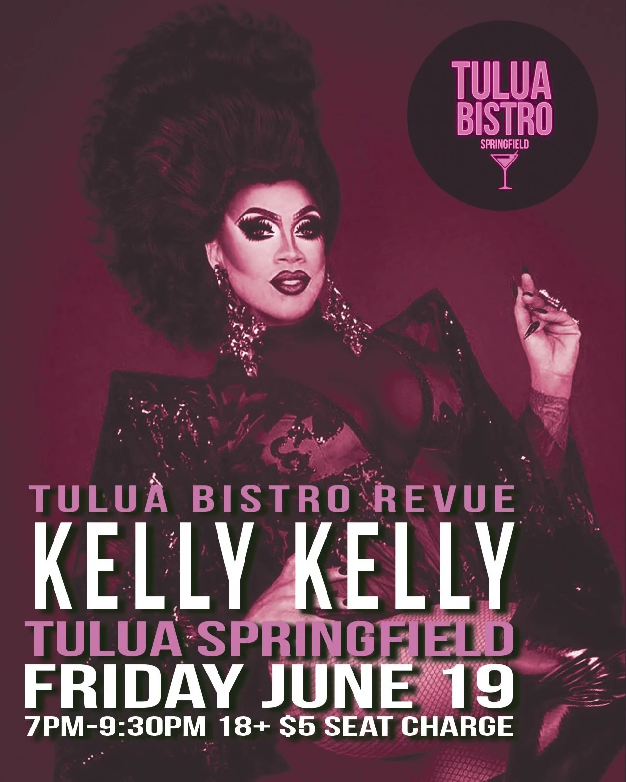 So nice you gotta say it twice it&rsquo;s KELLY KELLY reporting for hosting duties this Friday at Tulua Springfield! @kellymfkelly