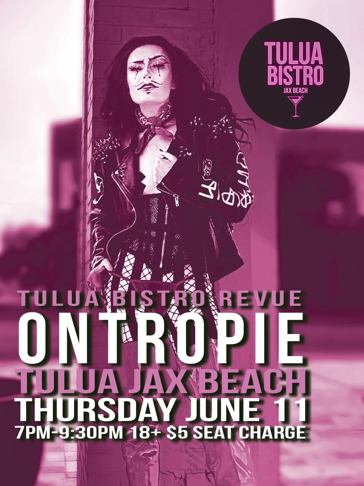 I tripped over ONTROPIE and all I got was a conundrum. @ontropie graces pride with their presence at Tulua Jax Beach on June 11th!
