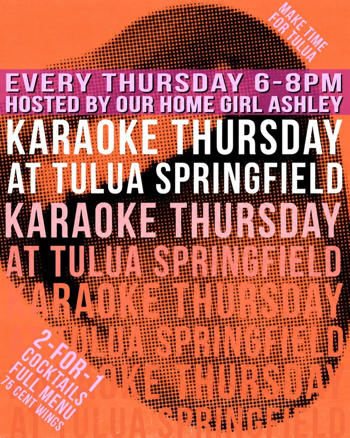 Thursdays 🎤 got an upgrade!!
Karaoke 6-8pm 2-1 cocktails 🍸 75 cent wings