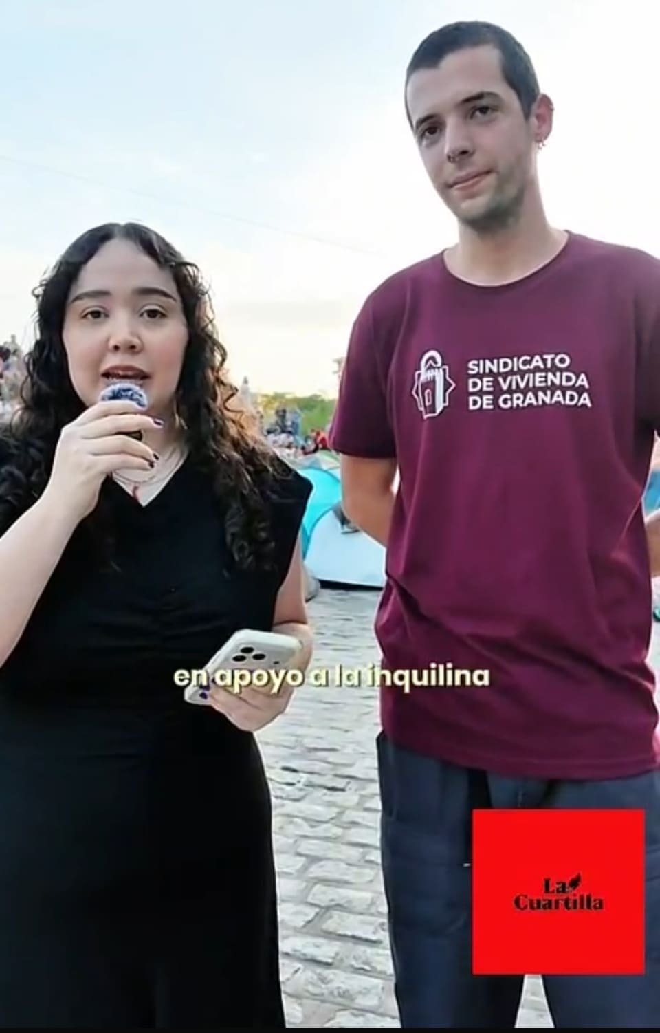 NI MIGAJAS NI PACTOS: LA CHISPA QUE REACTIVA LA LUCHA EN LAS CALLES
 (Síntesis de la Entrevista a John, líder del Sindicato de Vivienda en Granada. Por Frida Izaguirre).