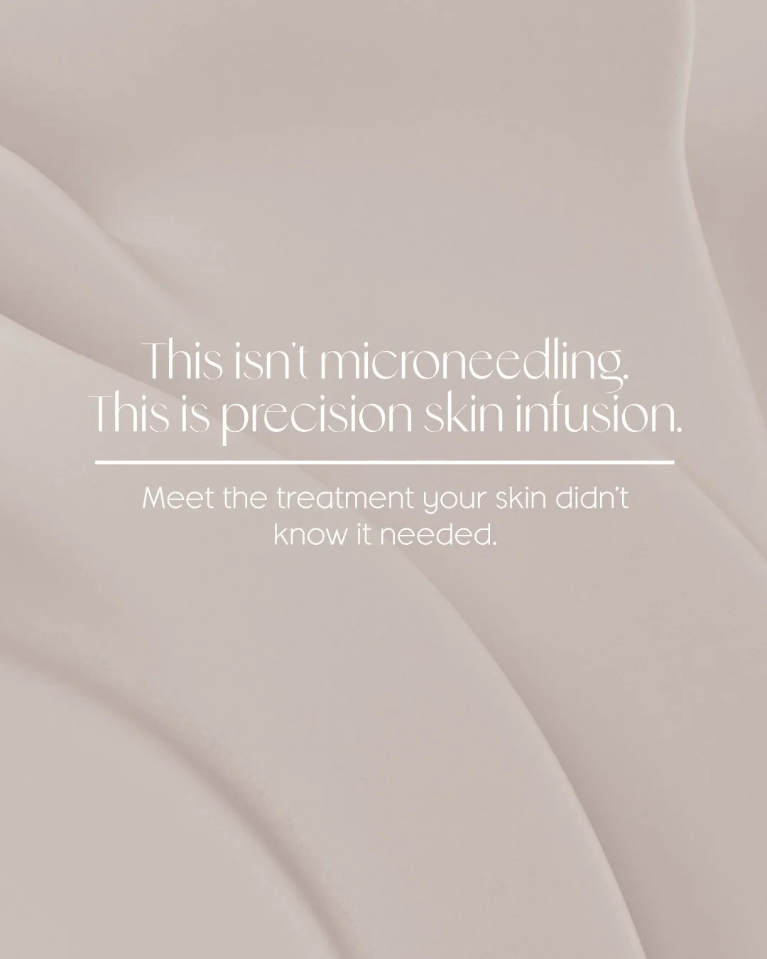 Most treatments focus on what you put into the skin.
Few focus on how it gets there. 

The difference is everything.

The Mesoject allows for controlled, consistent infusion of actives&mdash;meaning better absorption, less trauma, and results that ac