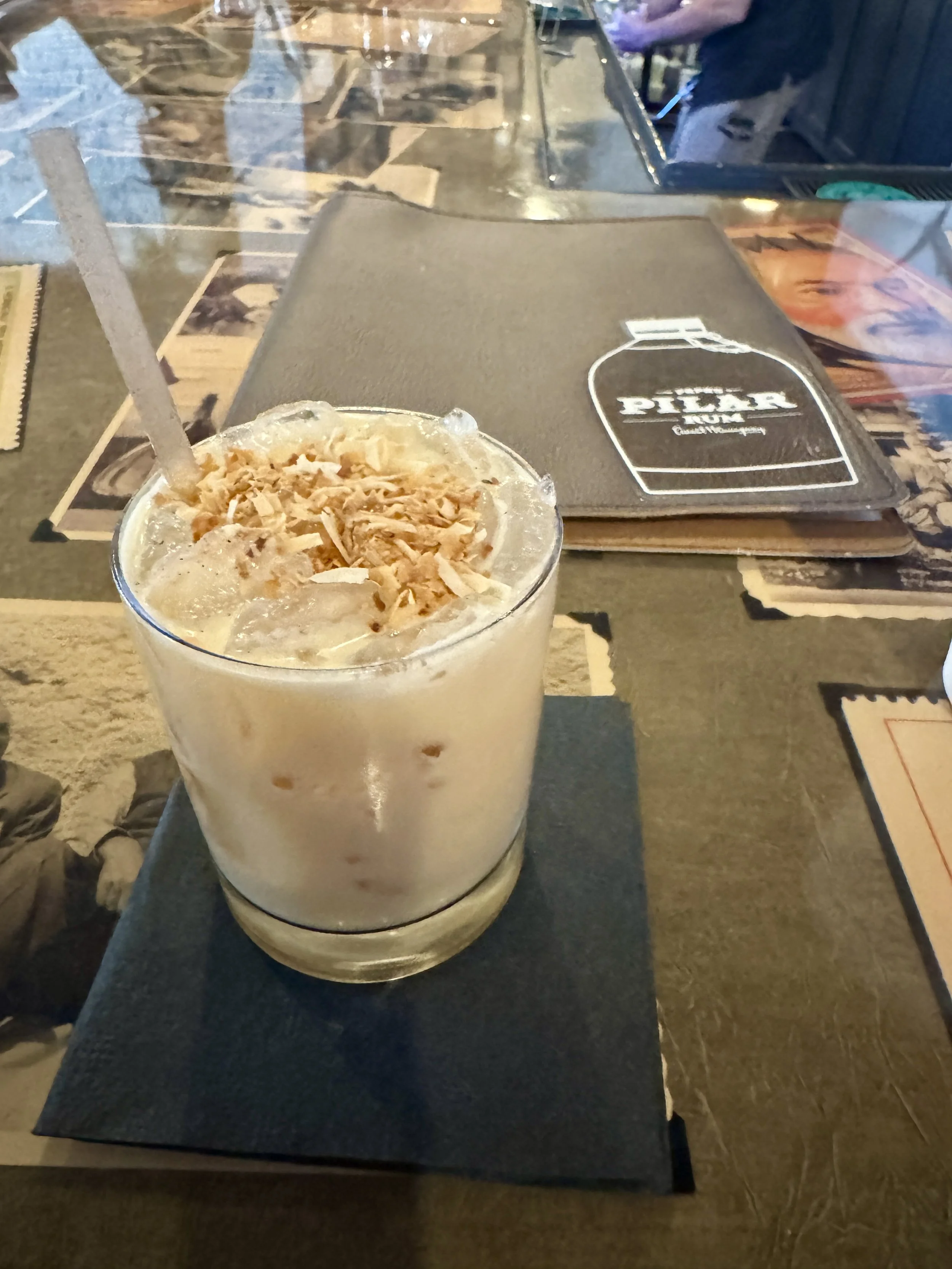 whiskey cocktail at Hemingway rum company social club in key west florida